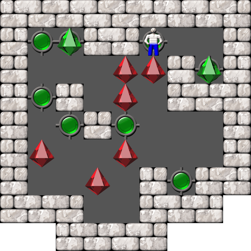 Sokoban Ionic Catalysts level 90